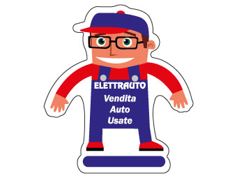Exemplo de ambientador de carro personalizado número:1041