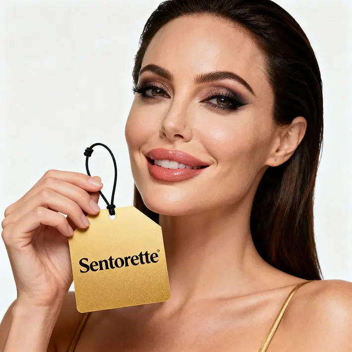 Custom car air freshener as an exclusive prize for anniversaries, business milestones or loyalty levels